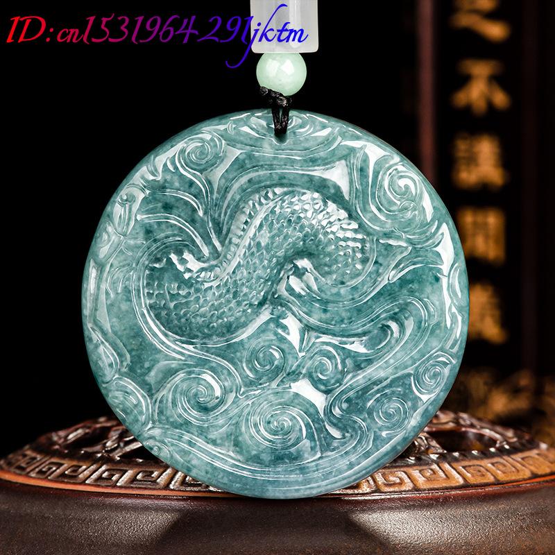 Burmese Jadeite Dragon Pendant - Vintage Fashion Necklace review and price