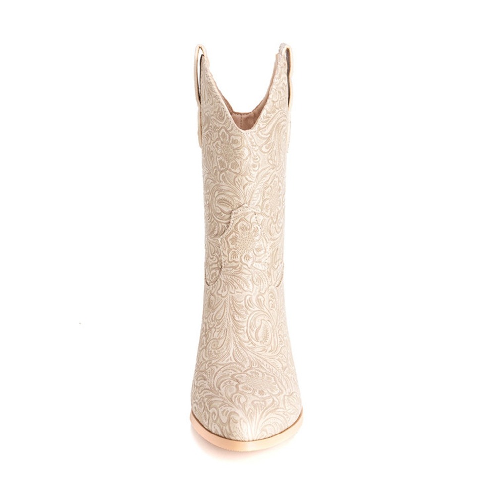 Embossed Pattern Western Cowbo - Vintage And Modern Fashion review and price