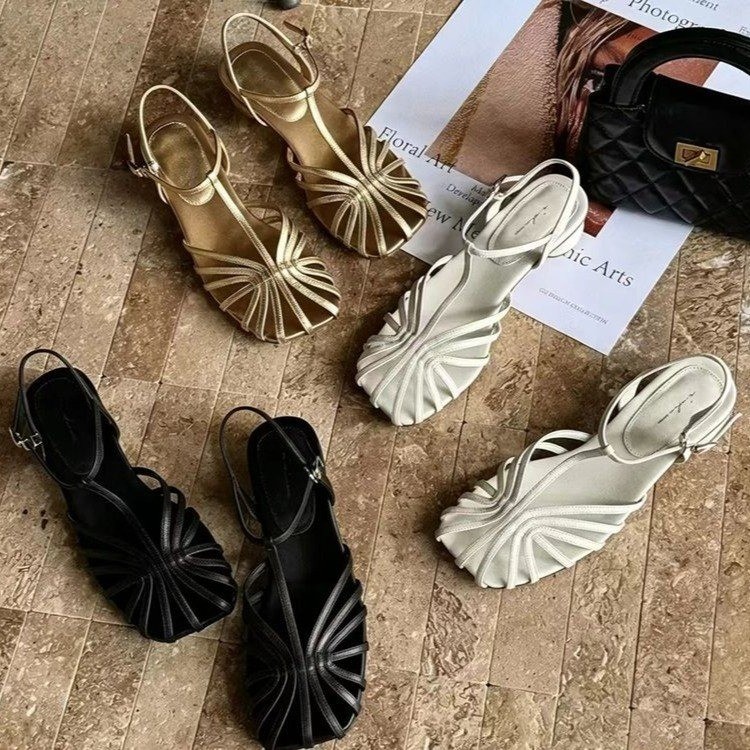 French-style Vintage Woven Toe - Vintage And Modern Fashion review and price