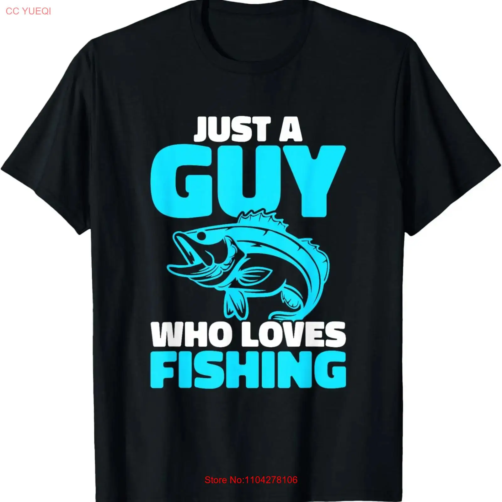 Just a guy who loves fishing F - Vintage Fashion Quotes Short review and price