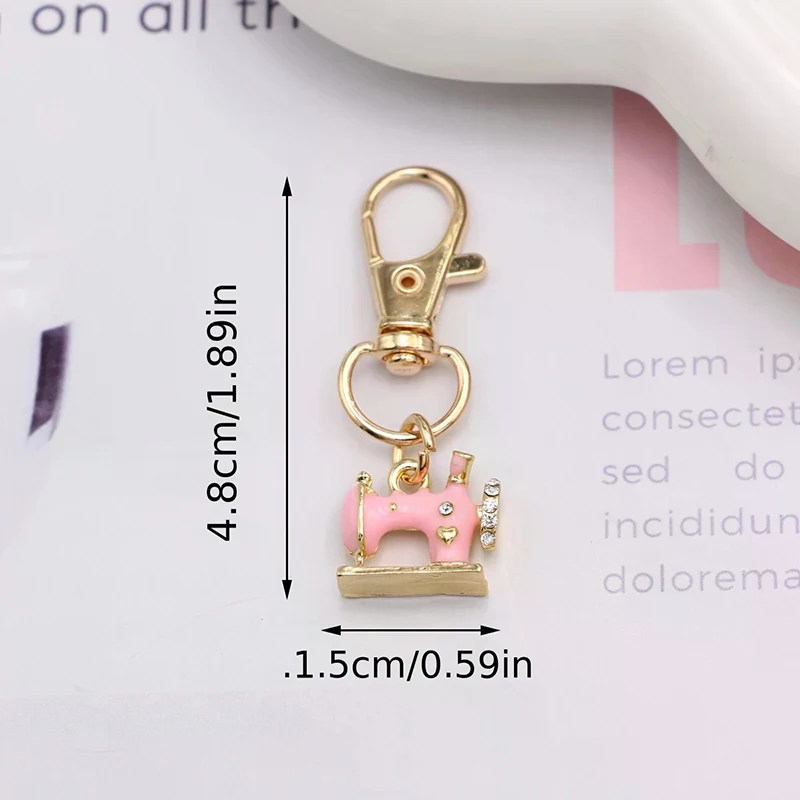 4pcs Mini Sewing Machine Keych - Vintage Fashion Meaning review and price