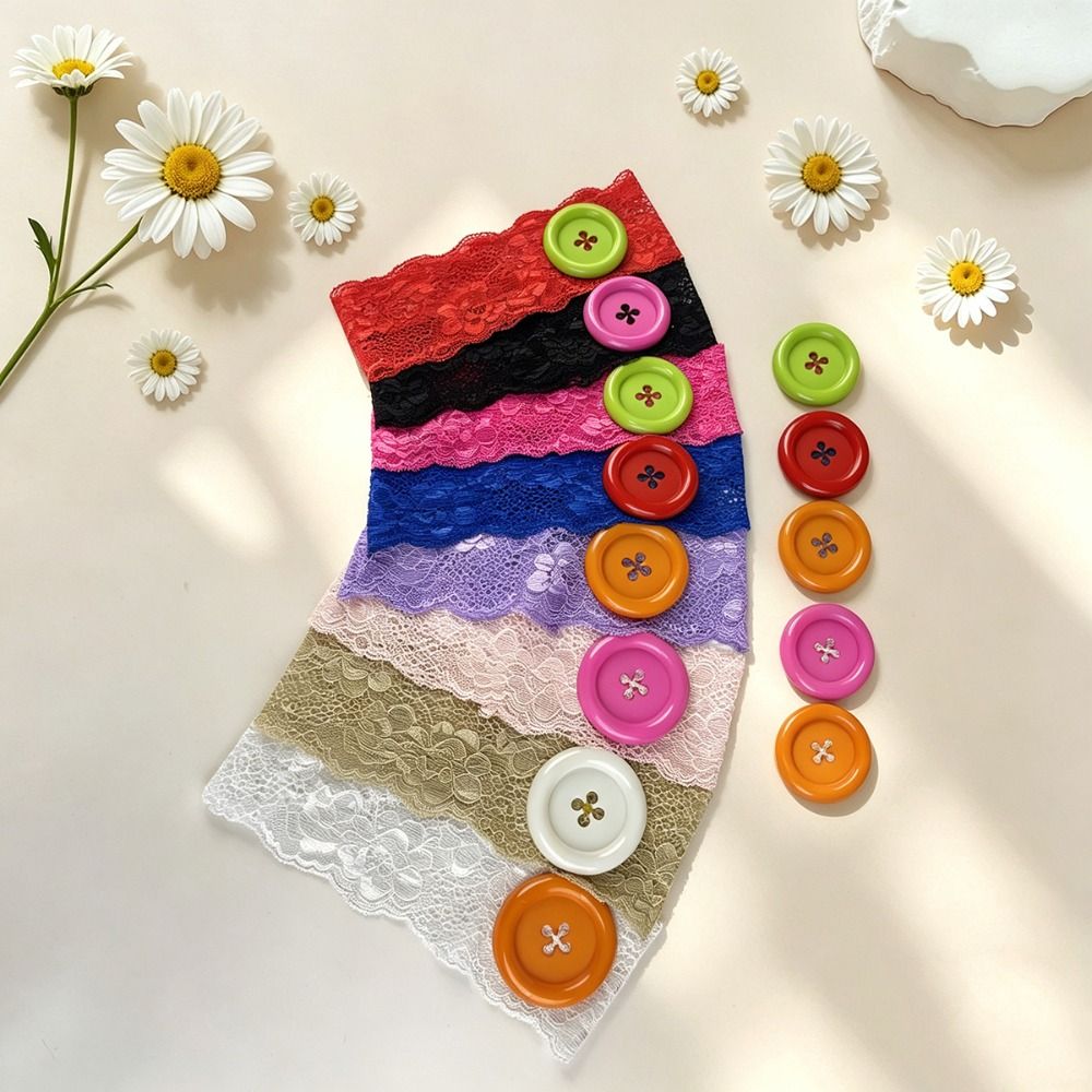 Fashion Plastic Lace Headband  - Vintage Fashion Show review and price