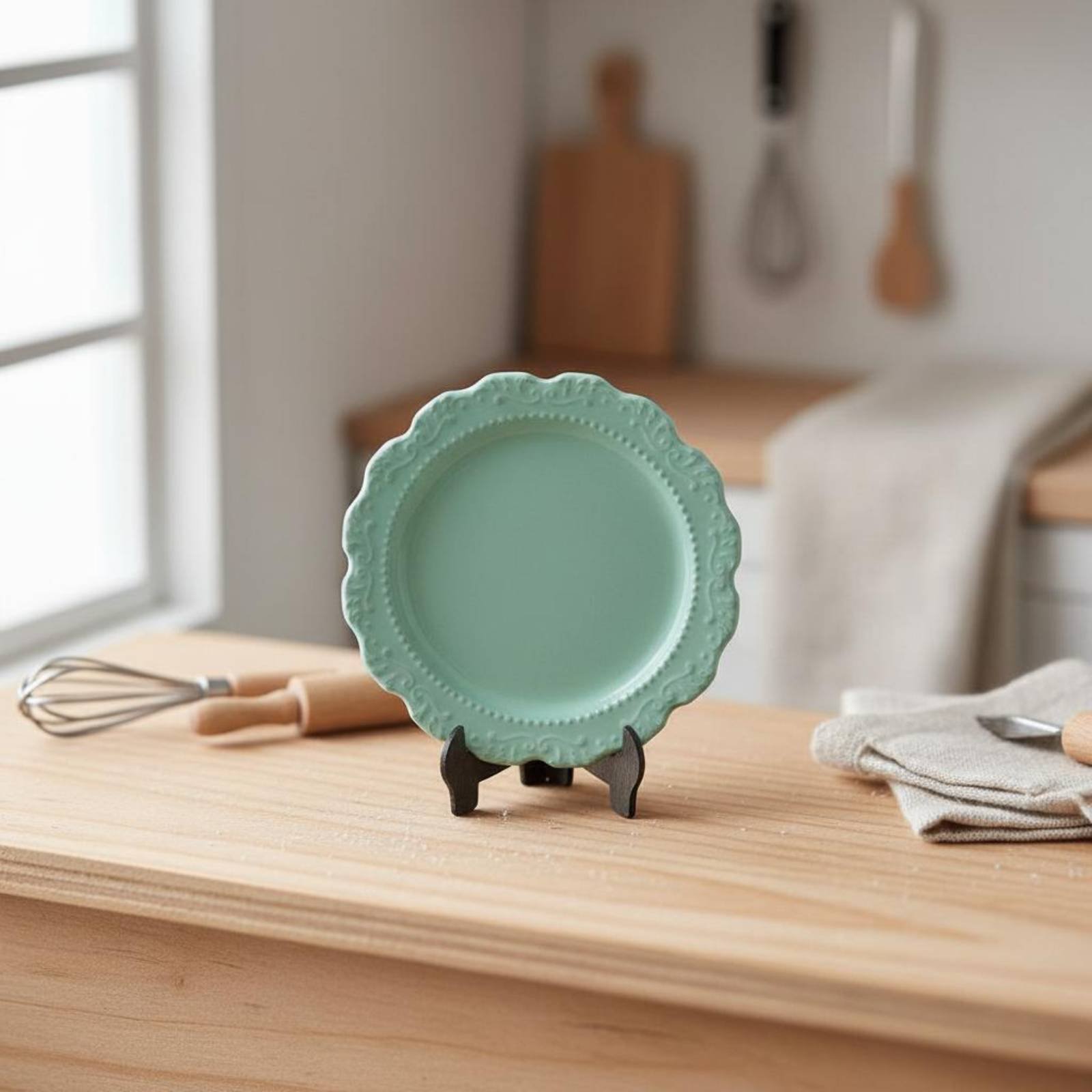 Miniature Dinner Plate Decorat - Vintage Fashion Plates Toy review and price