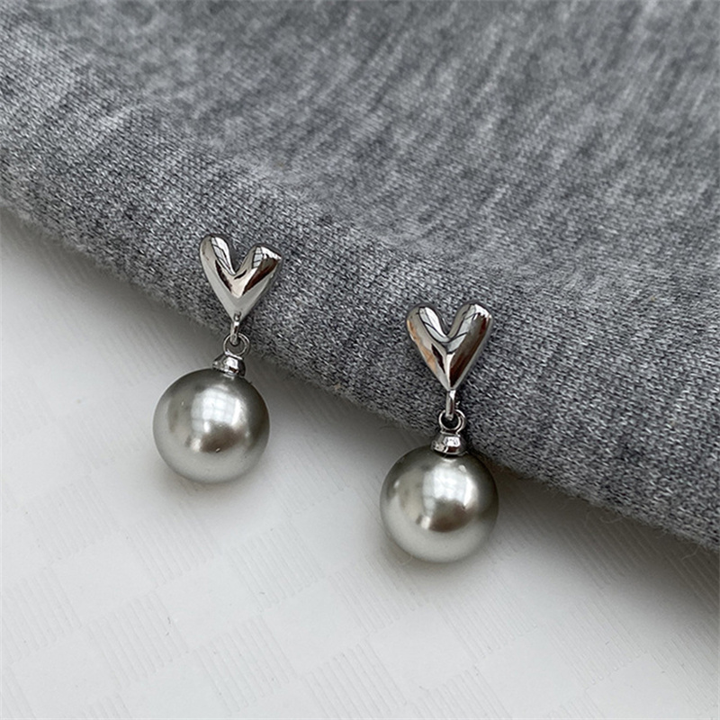 2023 New French Elegant Gray P - Vintage Fashion Jewelry Brands review and price