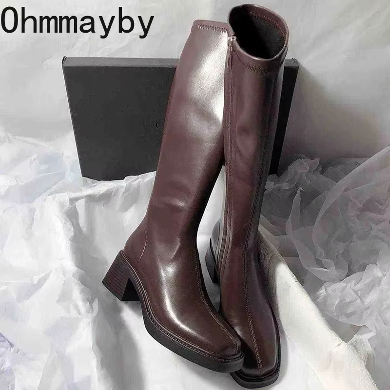 Vintage Thick Heel Women Knee  - Vintage And Modern Fashion review and price
