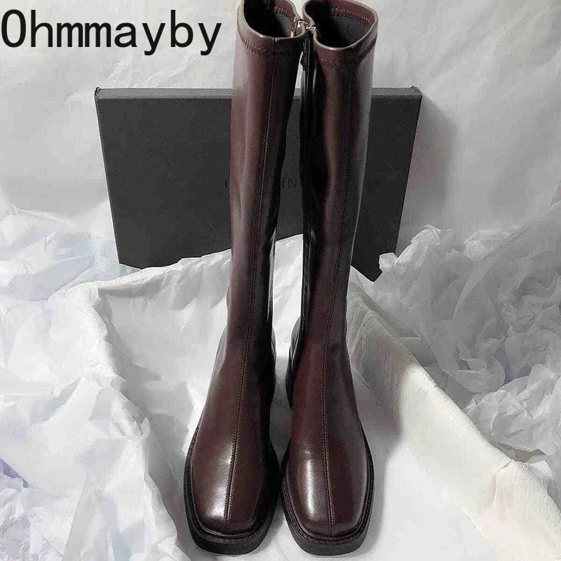 Vintage Thick Heel Women Knee  - Vintage And Modern Fashion review and price