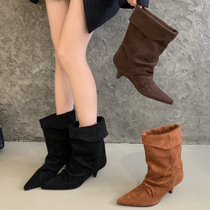 Aneikeh Winter Pointed Toe Thi - Vintage And Modern Fashion review and price
