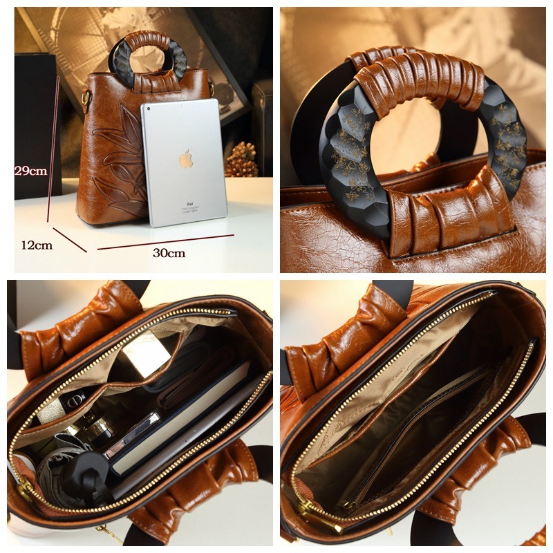 Vintage Ethnic Style Leather W - Vintage Fashion In Chinese review and price