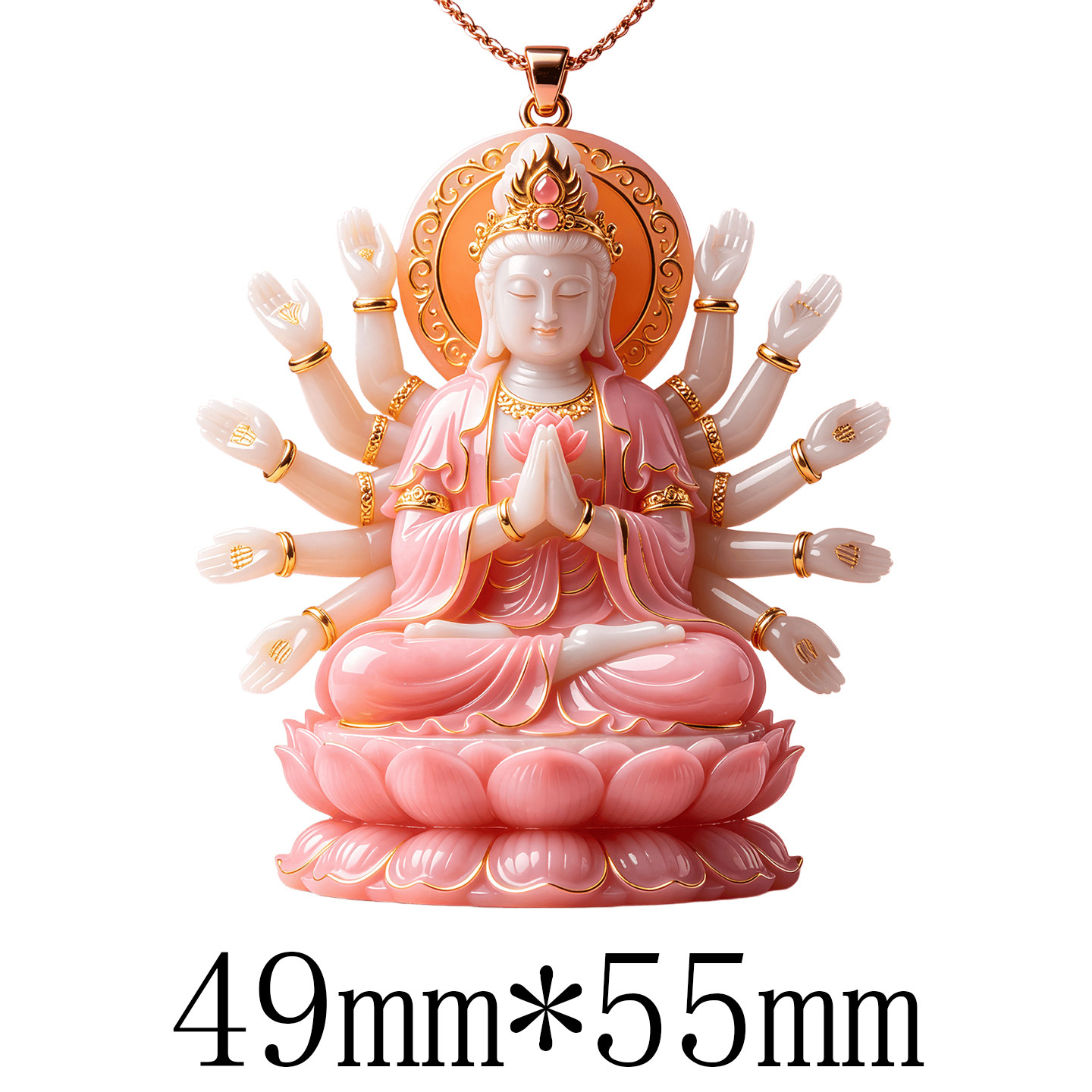 3D Relief Thousand-Hand Guanyi - Vintage Fashion Meaning review and price