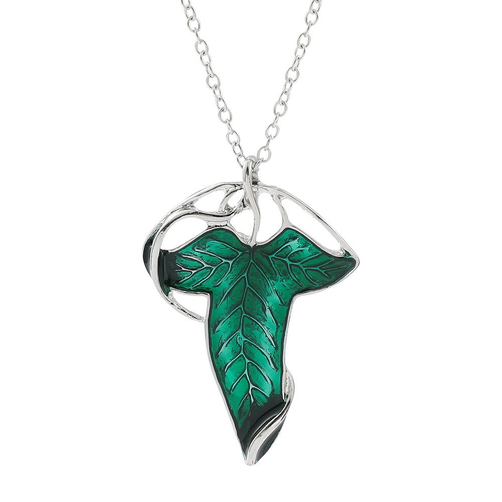Vintage Green Leaf Pendant Nec - Vintage Fashion Necklace review and price