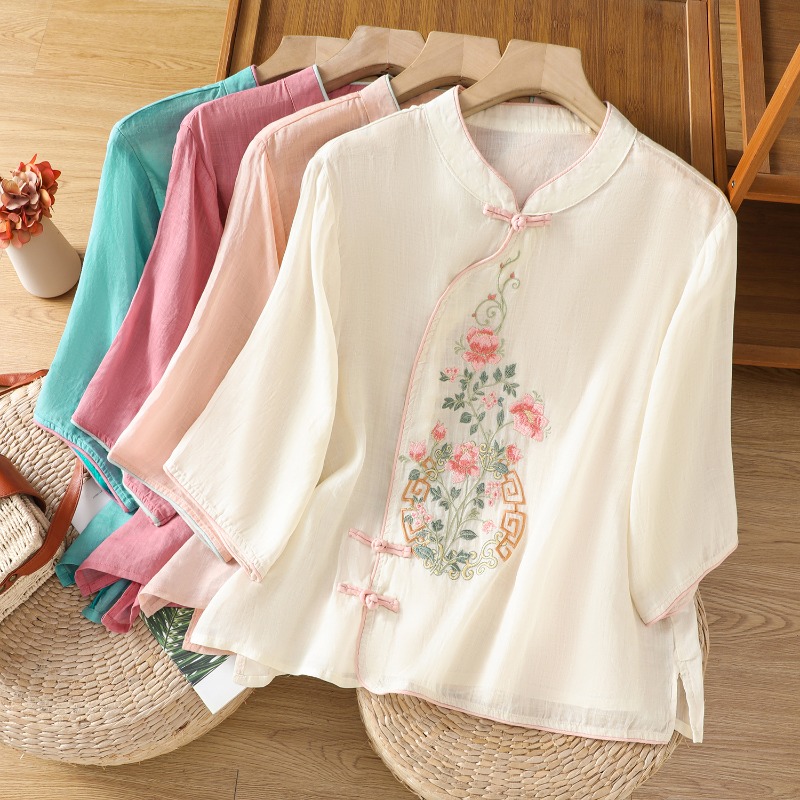 Chinese Style Women's Blouses  - Vintage Fashion In Chinese review and price