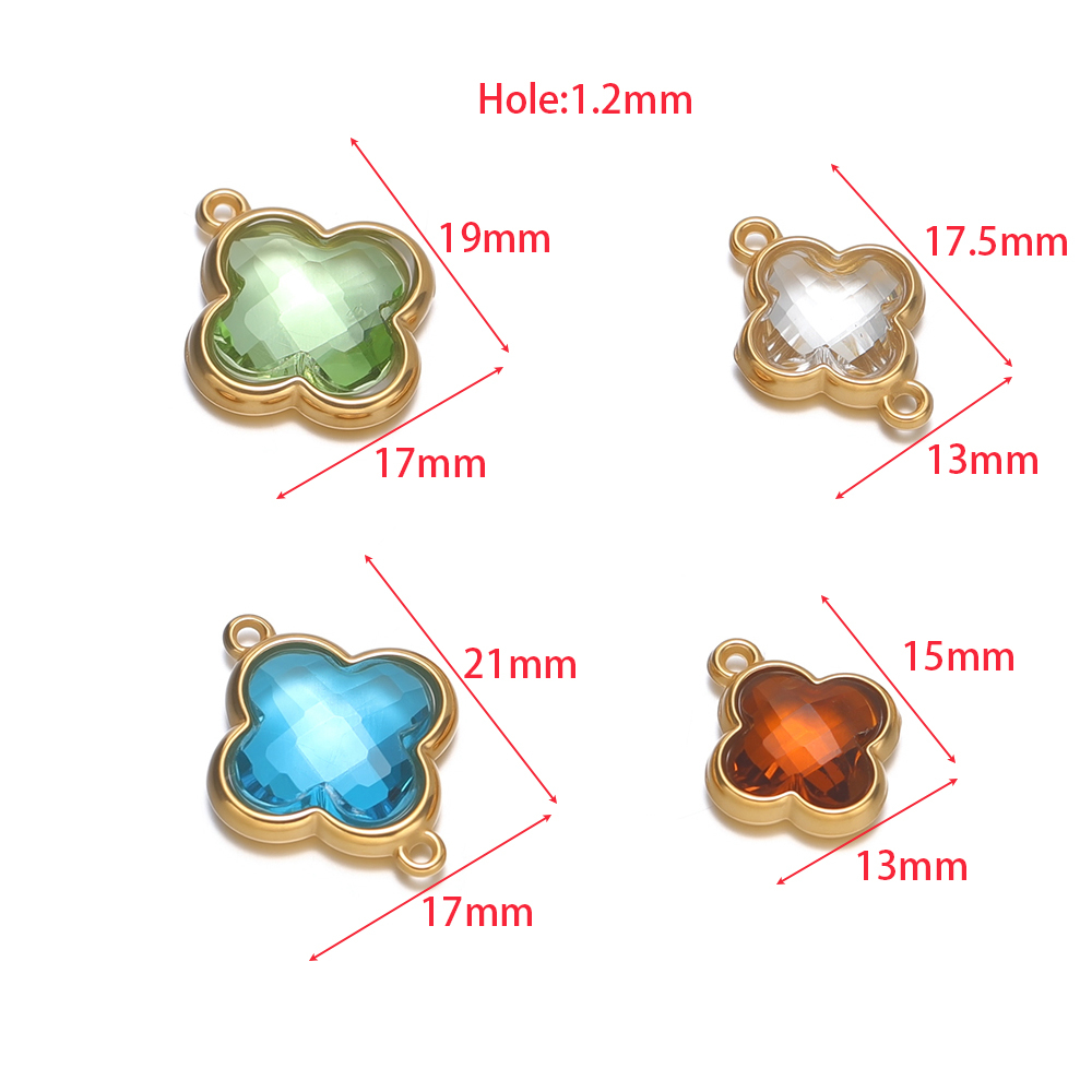 5pcs Stainless Steel Four Leaf - Vintage Fashion Necklace review and price