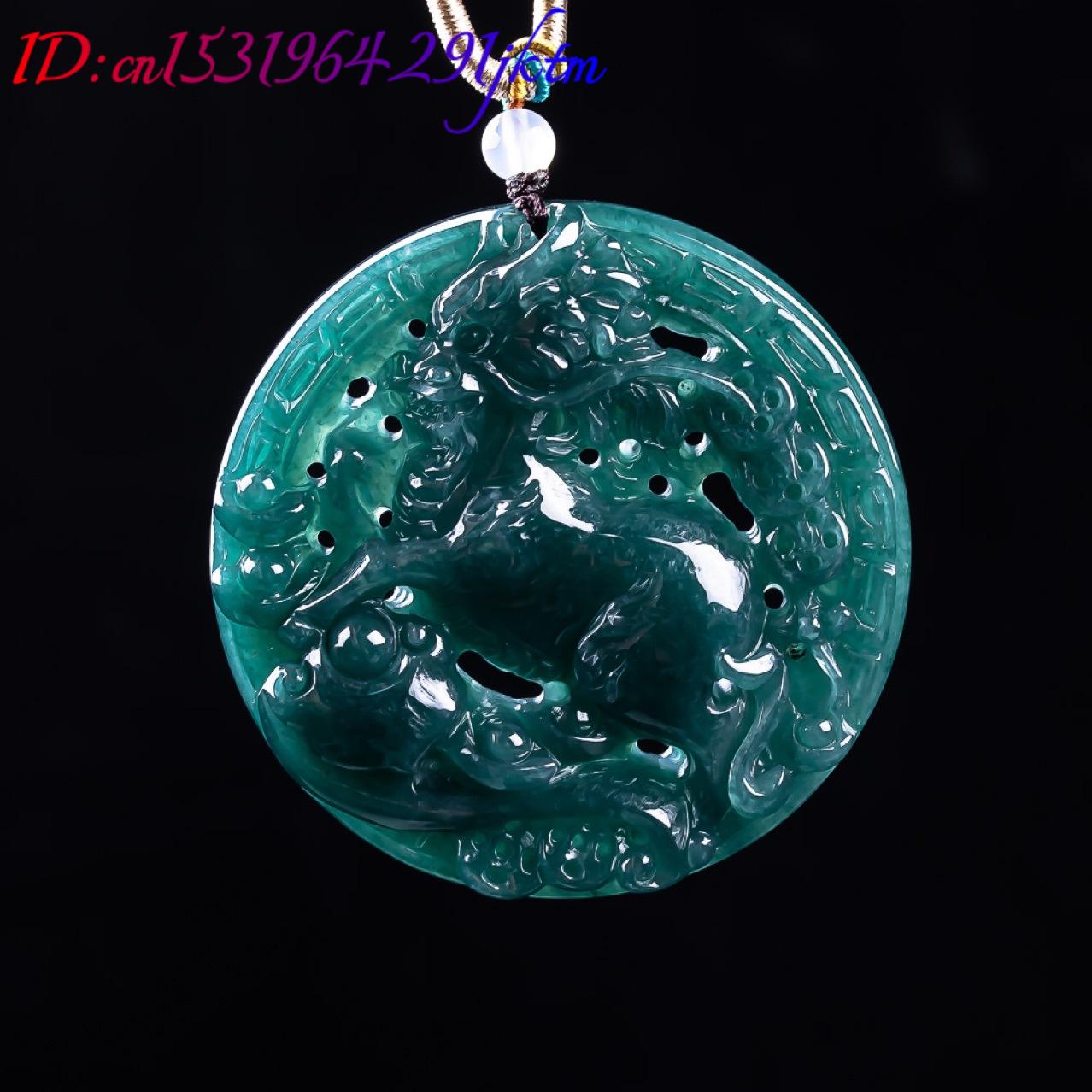 Burmese Jadeite Dragon Pendant - Vintage Fashion Luxury review and price