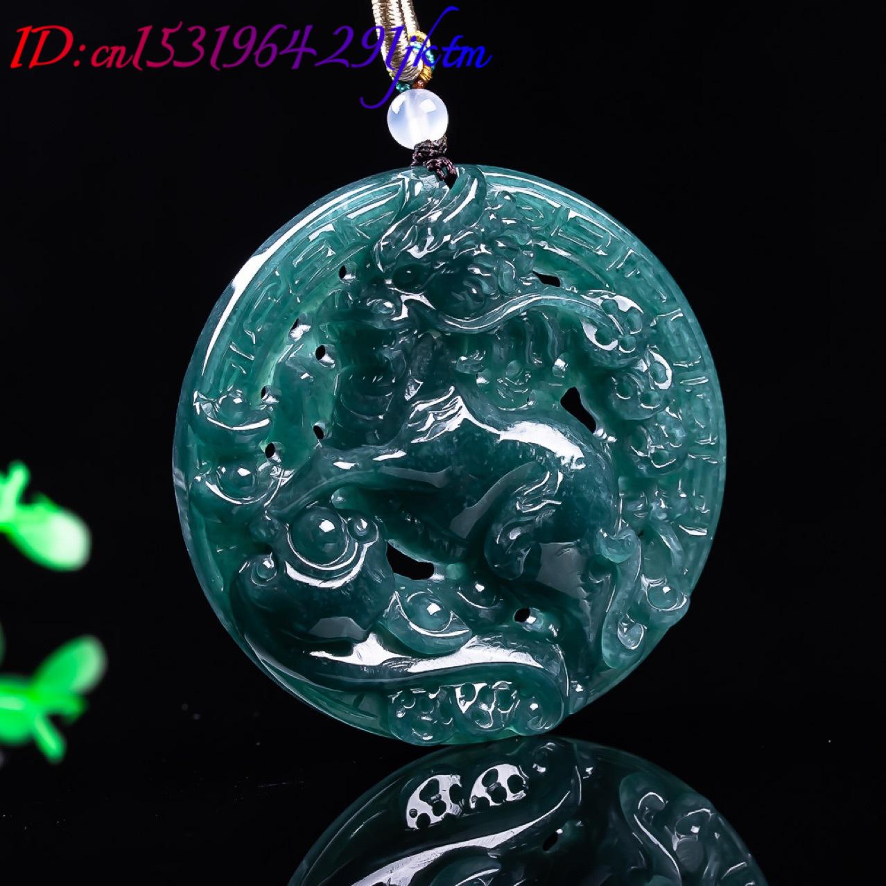 Burmese Jadeite Dragon Pendant - Vintage Fashion Luxury review and price