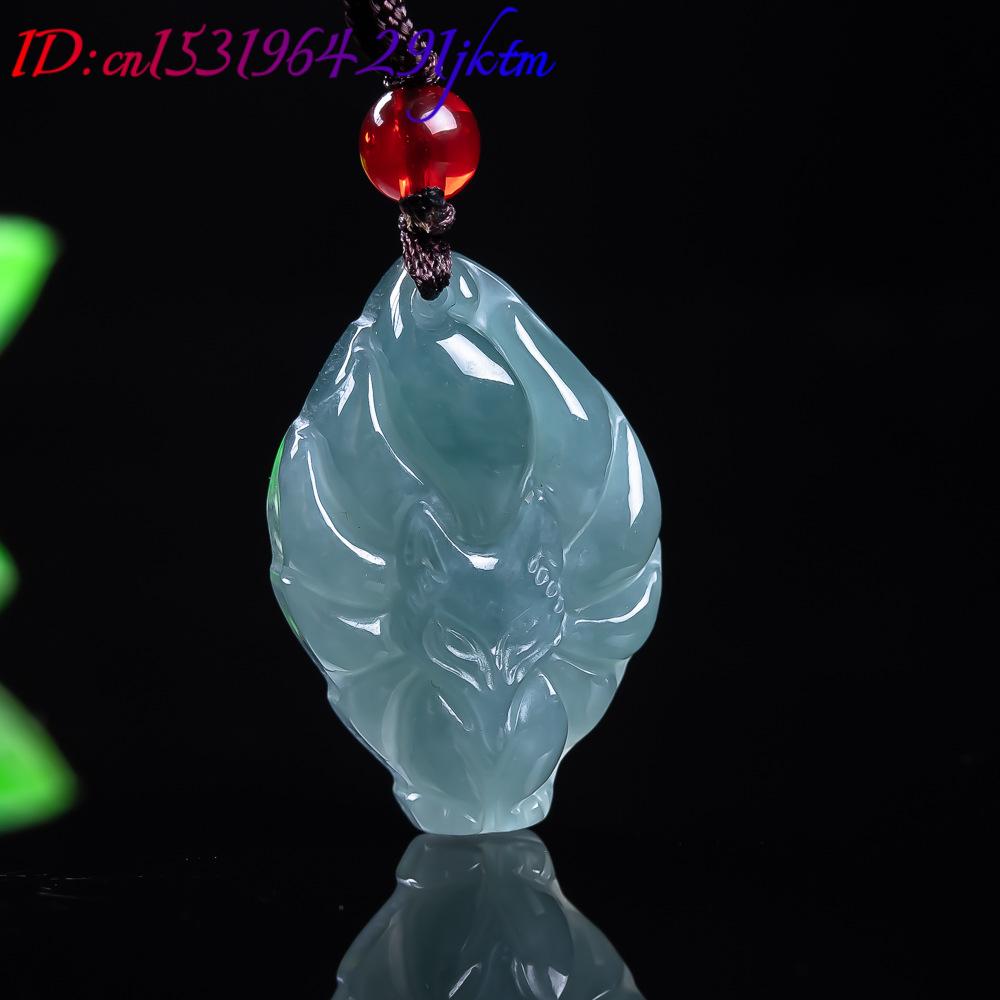 Natural Burmese Jadeite Fox Pe - Vintage Fashion Necklace review and price