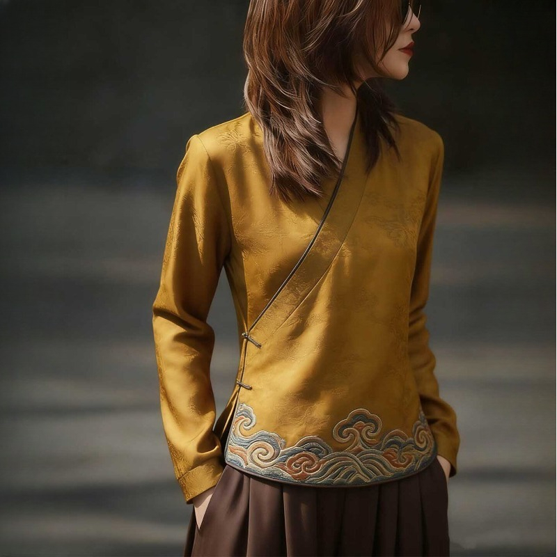Chinese Style Women's Blouses  - Vintage Fashion In Chinese review and price