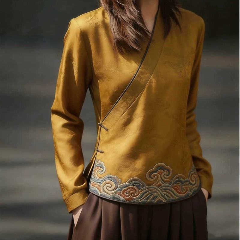 Chinese Style Women's Blouses  - Vintage Fashion In Chinese review and price