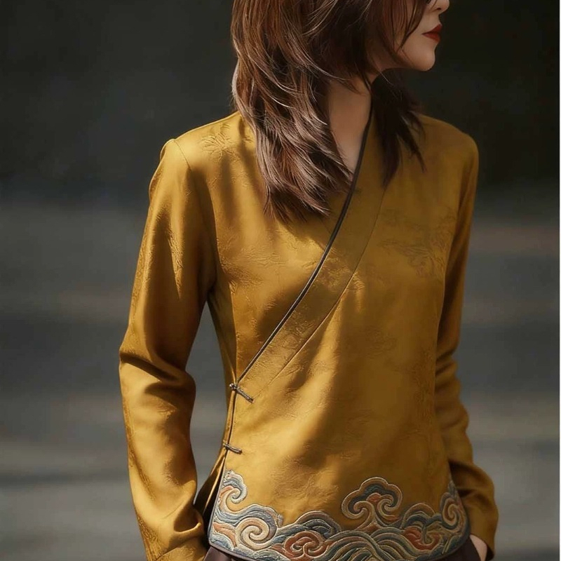 Chinese Style Women's Blouses  - Vintage Fashion In Chinese review and price
