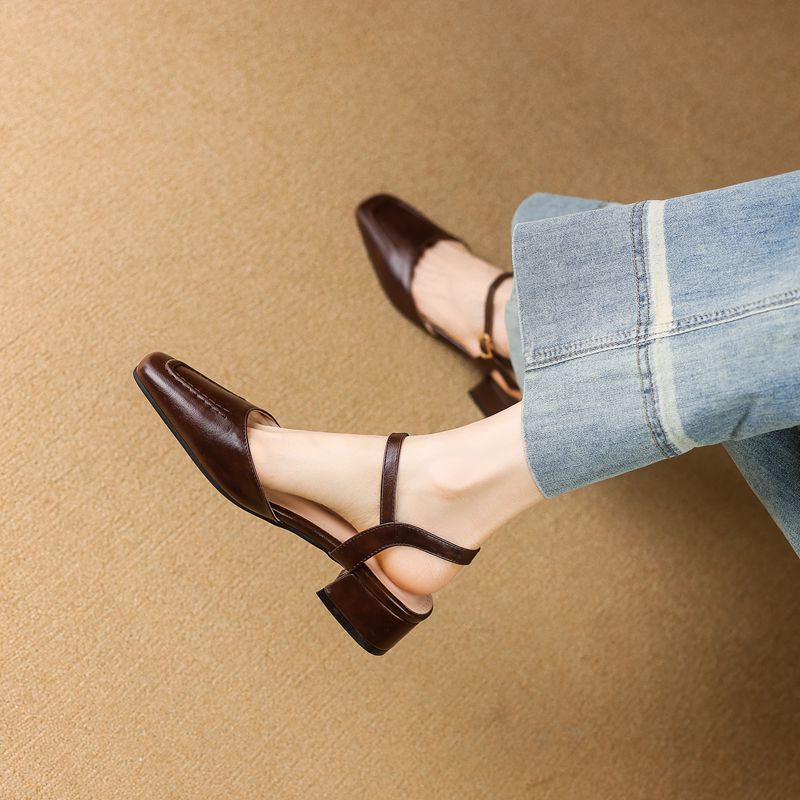Girseaby 2025 Female Sandals S - Vintage And Modern Fashion review and price