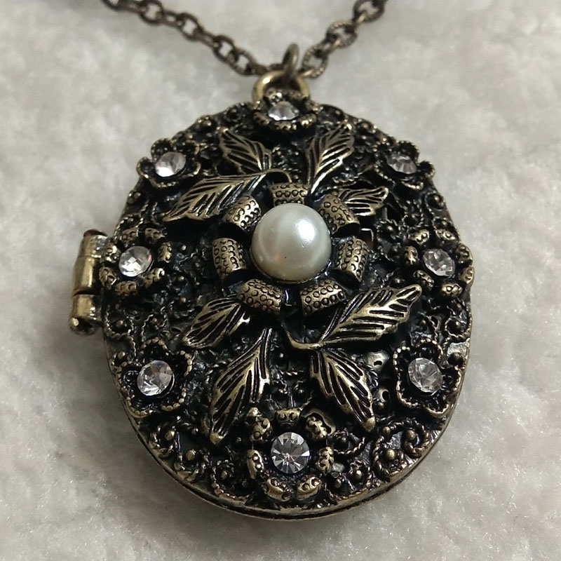 Vintage Brand Antique Gold Ope - Vintage Fashion Jewelry Brands review and price