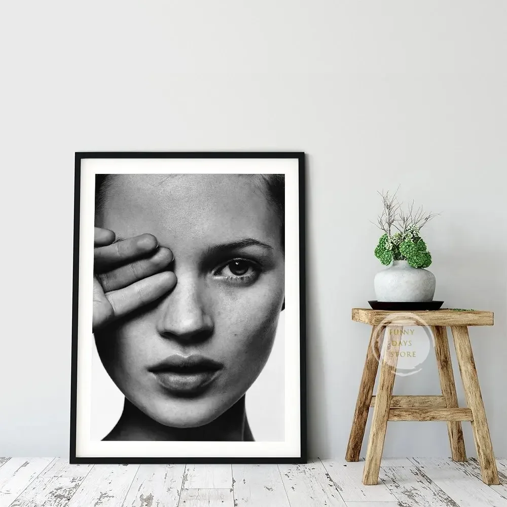 Vintage Sexy Supermodel Kate M - Vintage Fashion Illustration review and price