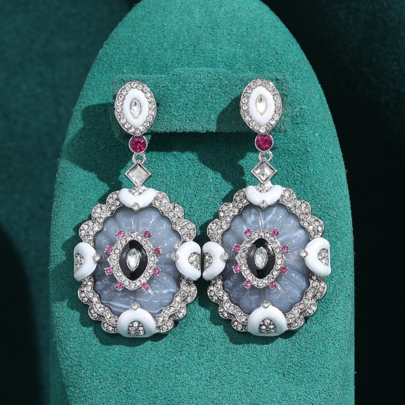  Vintage White Enamel Rhinest - Vintage Fashion Jewelry Brands review and price