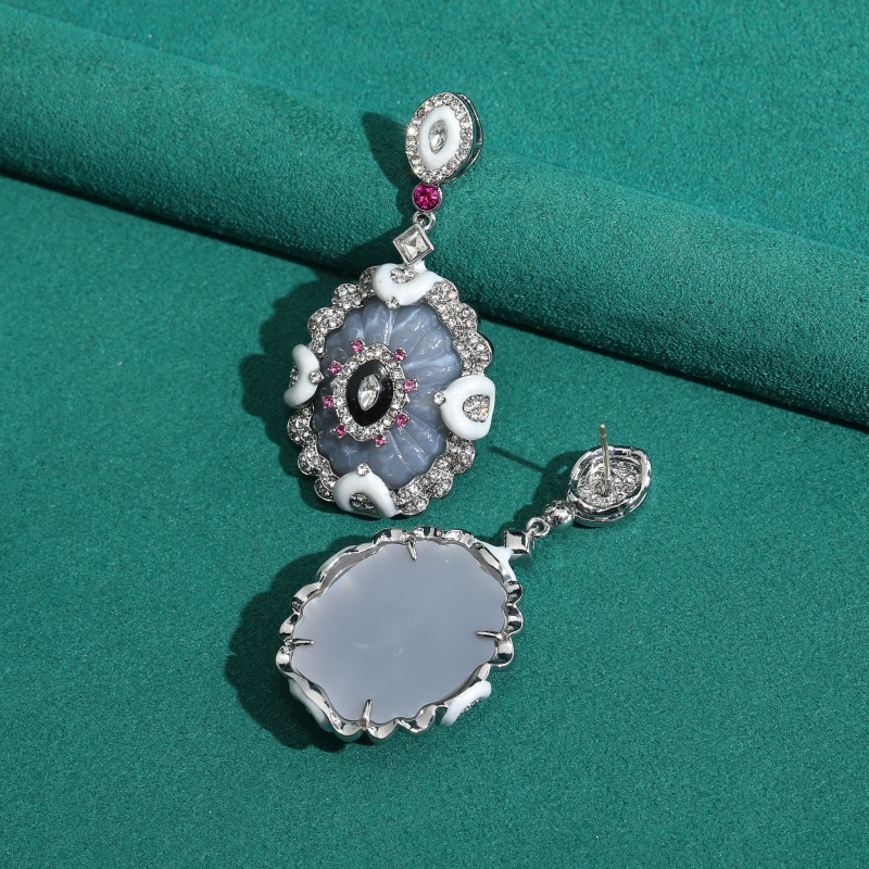  Vintage White Enamel Rhinest - Vintage Fashion Jewelry Brands review and price