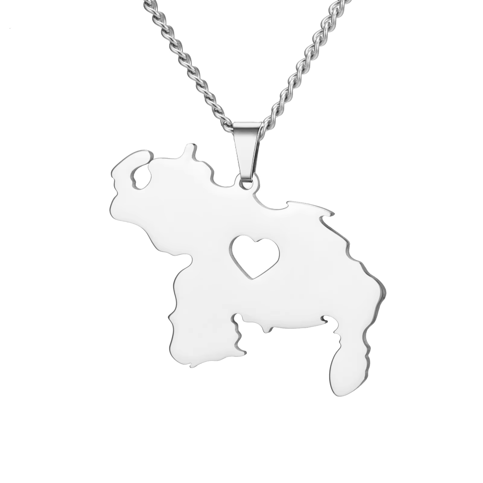 LIKGREAT Venezuela Map Necklac - Vintage Fashion Meaning review and price