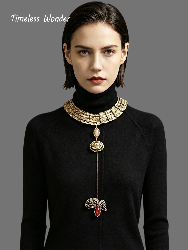 Timeless Wonder Fancy Geo Glas - Vintage Fashion Runway review and price