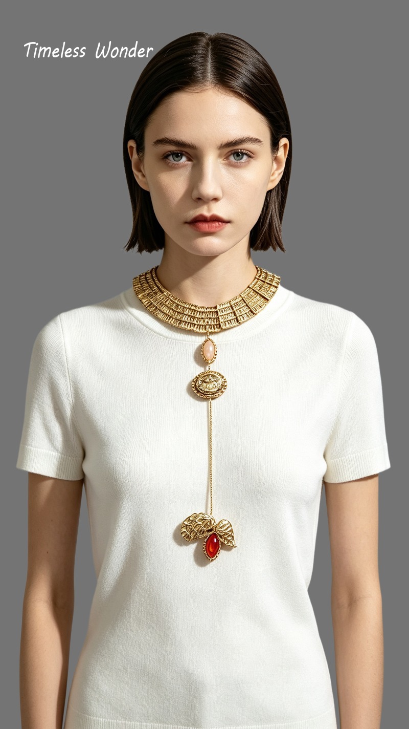 Timeless Wonder Fancy Geo Glas - Vintage Fashion Runway review and price