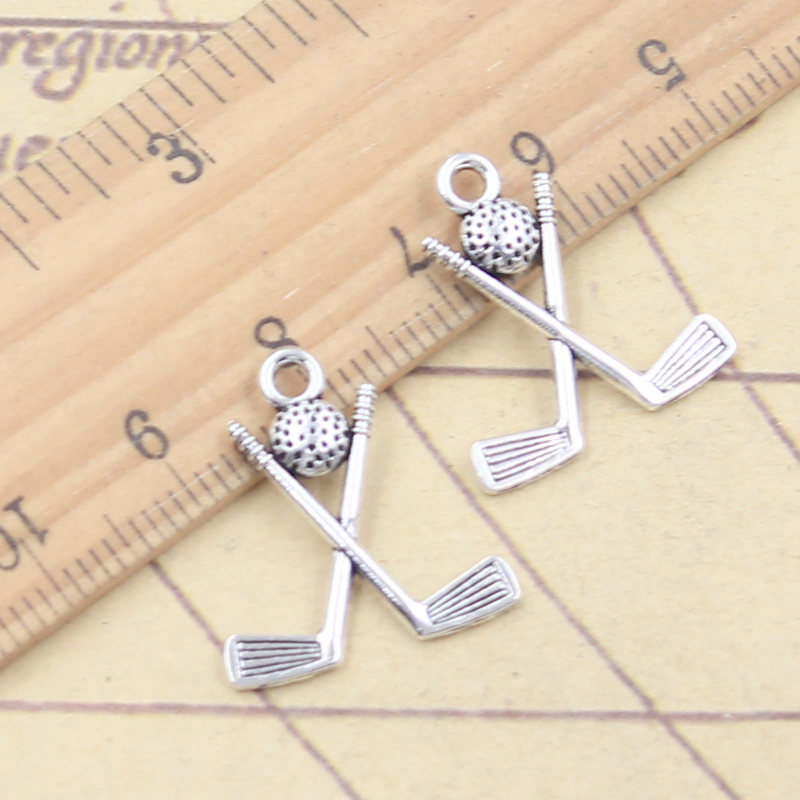 20pcs Charms Hockey Stick Club - Vintage Fashion Club Photos review and price