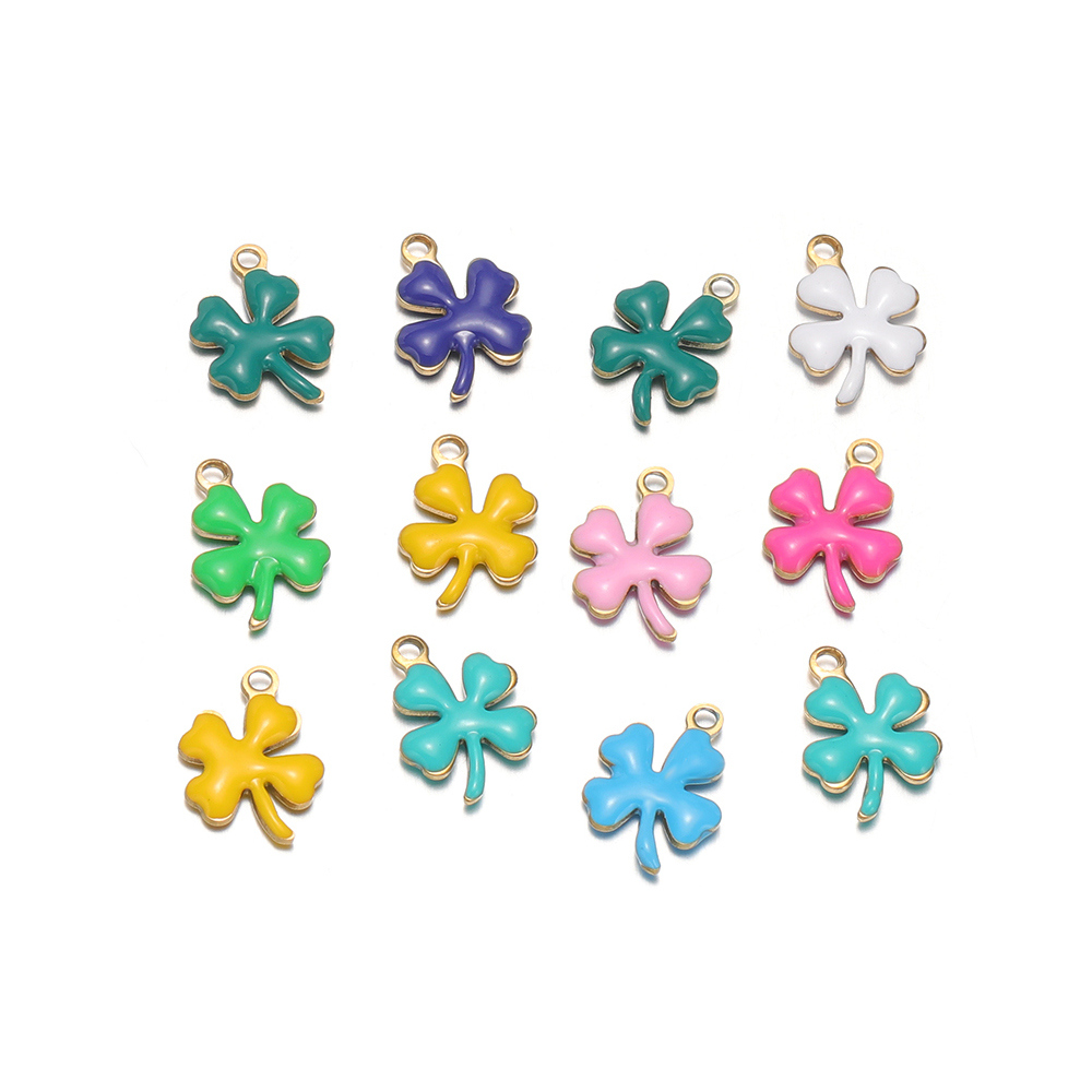 20pcs Stainless Steel Enamel C - Vintage Fashion Necklace review and price