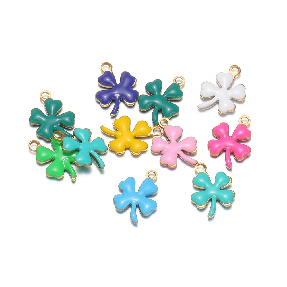20pcs Stainless Steel Enamel C - Vintage Fashion Necklace review and price