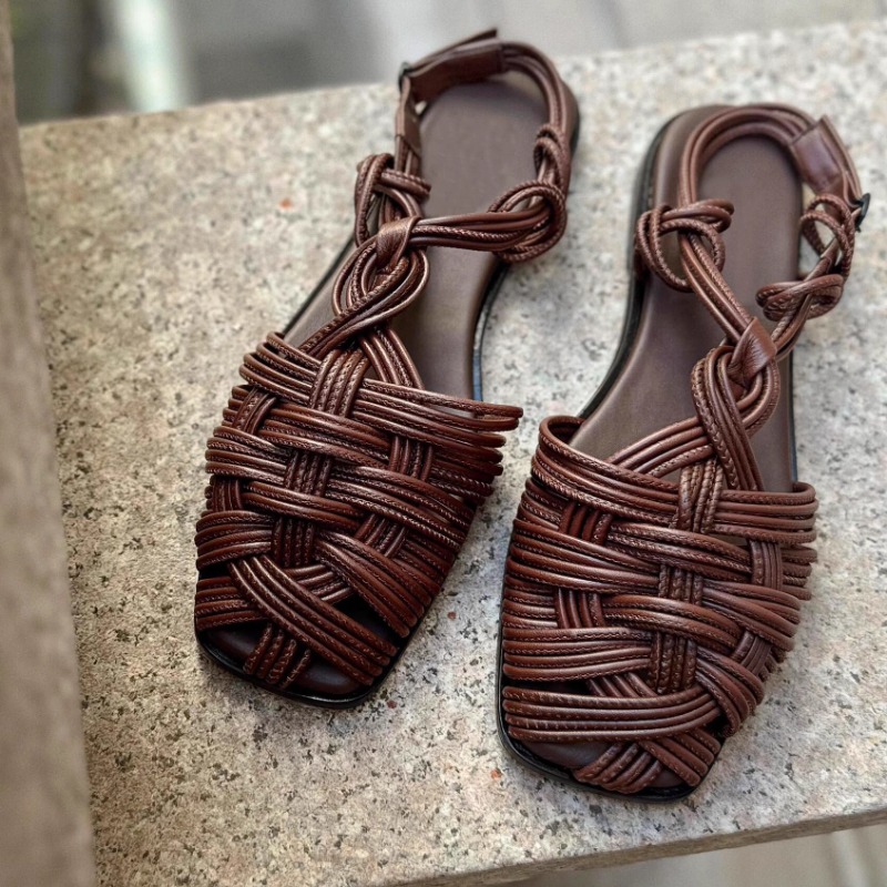 Vintage Hand-woven Flat-bottom - Vintage And Modern Fashion review and price