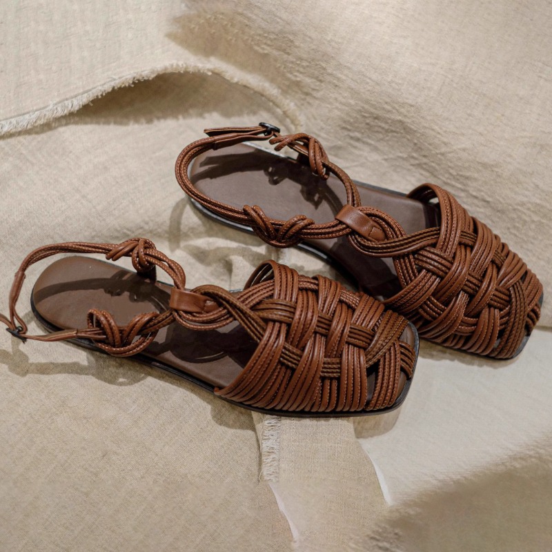 Vintage Hand-woven Flat-bottom - Vintage And Modern Fashion review and price